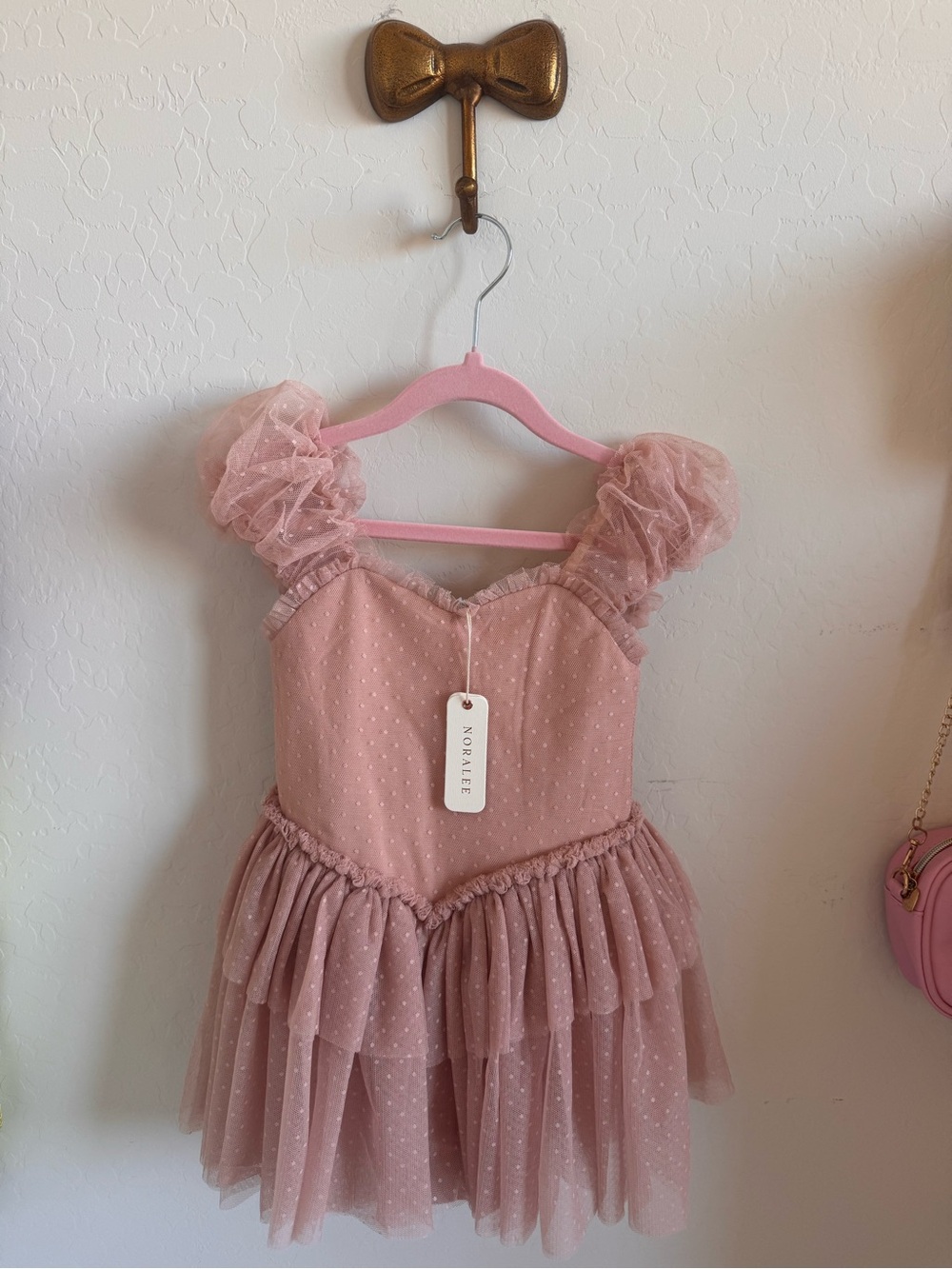 Pink Tulle Dance Costume for Kids